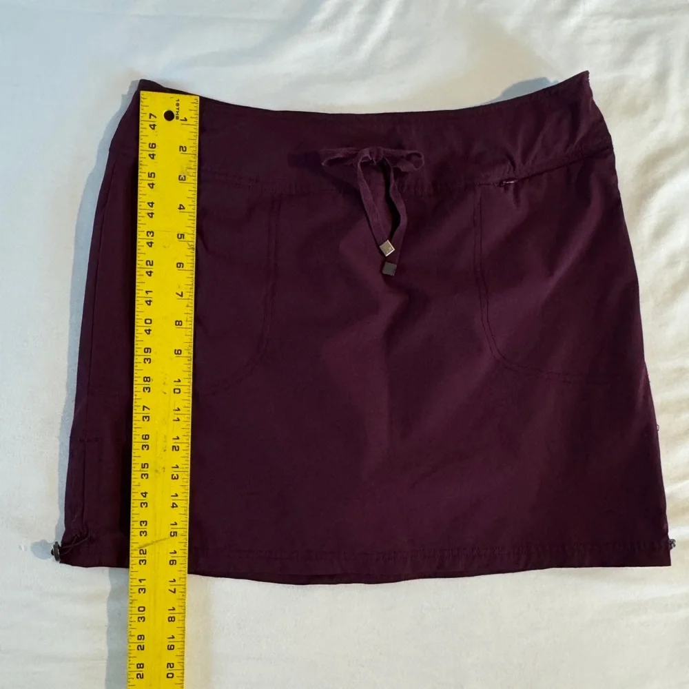 Green Tea Skort - Tennis - Burgundy - Large - Picture 7 of 8